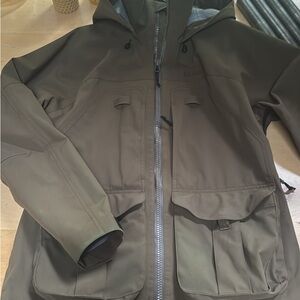 Men's Olive Green Hooded Jacket